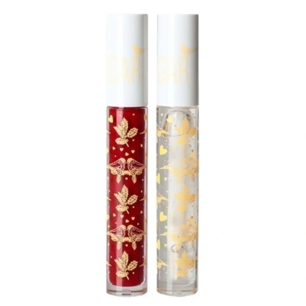 Pretty vulgar lovebirds Matte liquid lipstick & lip gloss duo love me new in box